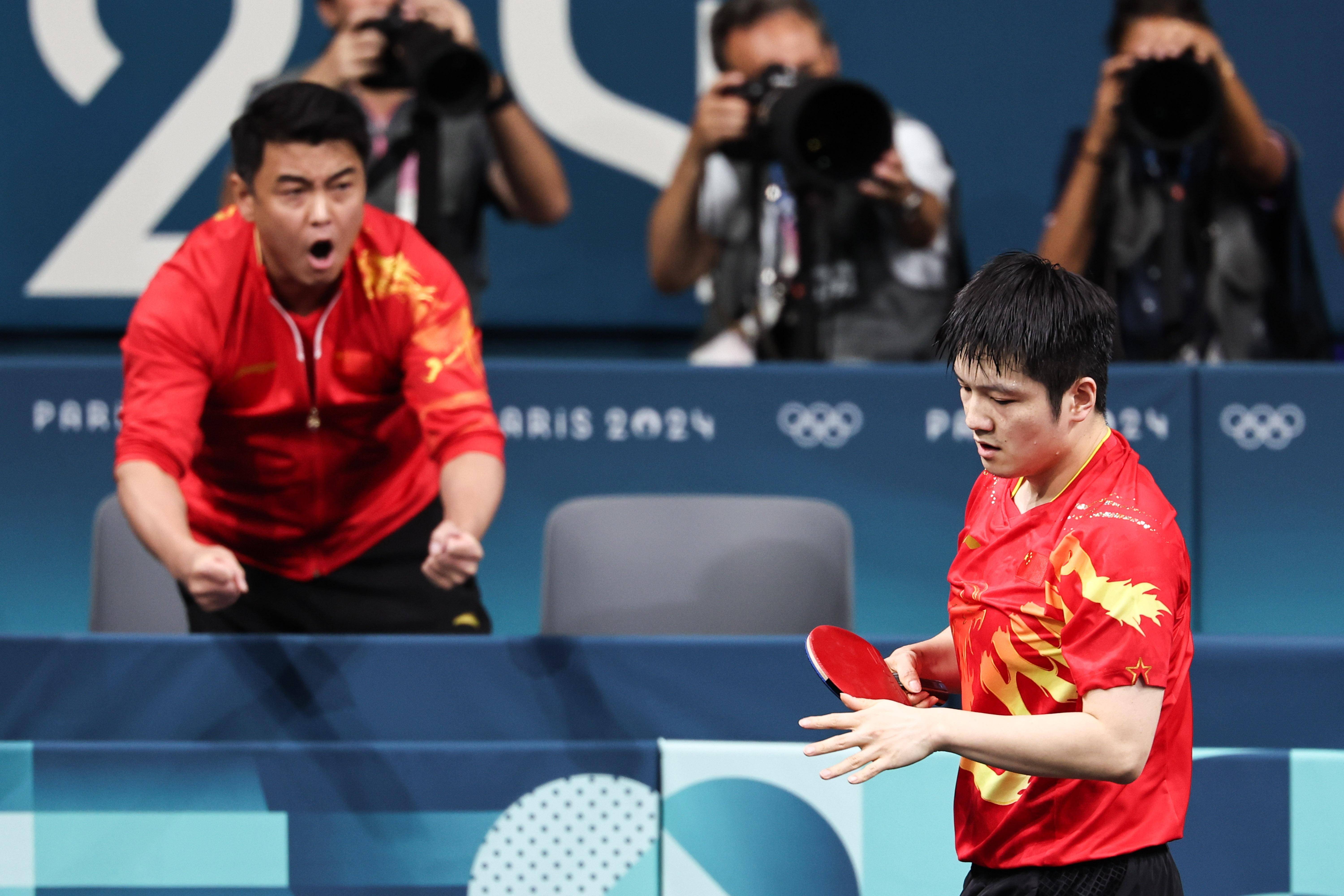 包含比利时乒乓球队翻盘中国乒乓球队，王皓高光表现的词条